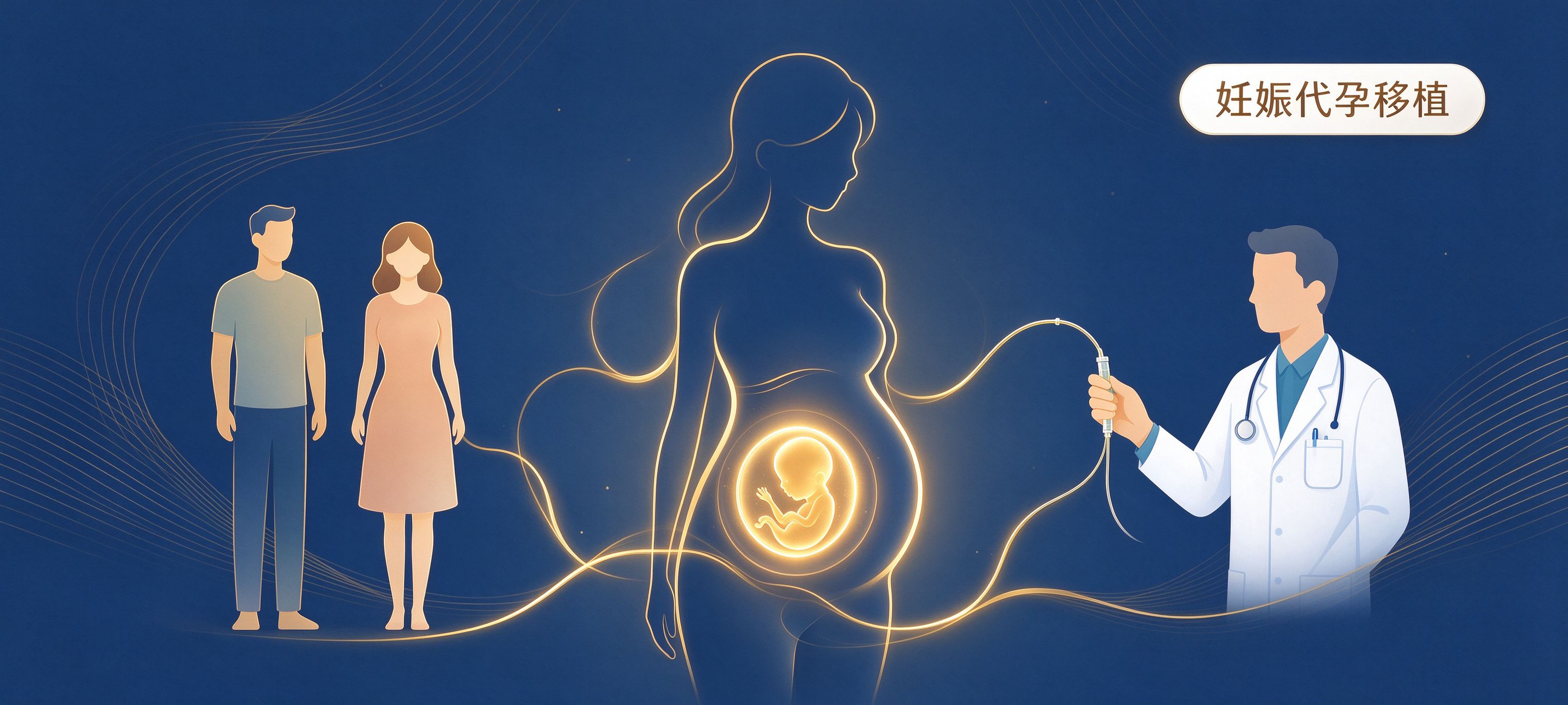 Gestational surrogacy IVF — embryo transfer to carrier Surrogacy IVF procedure