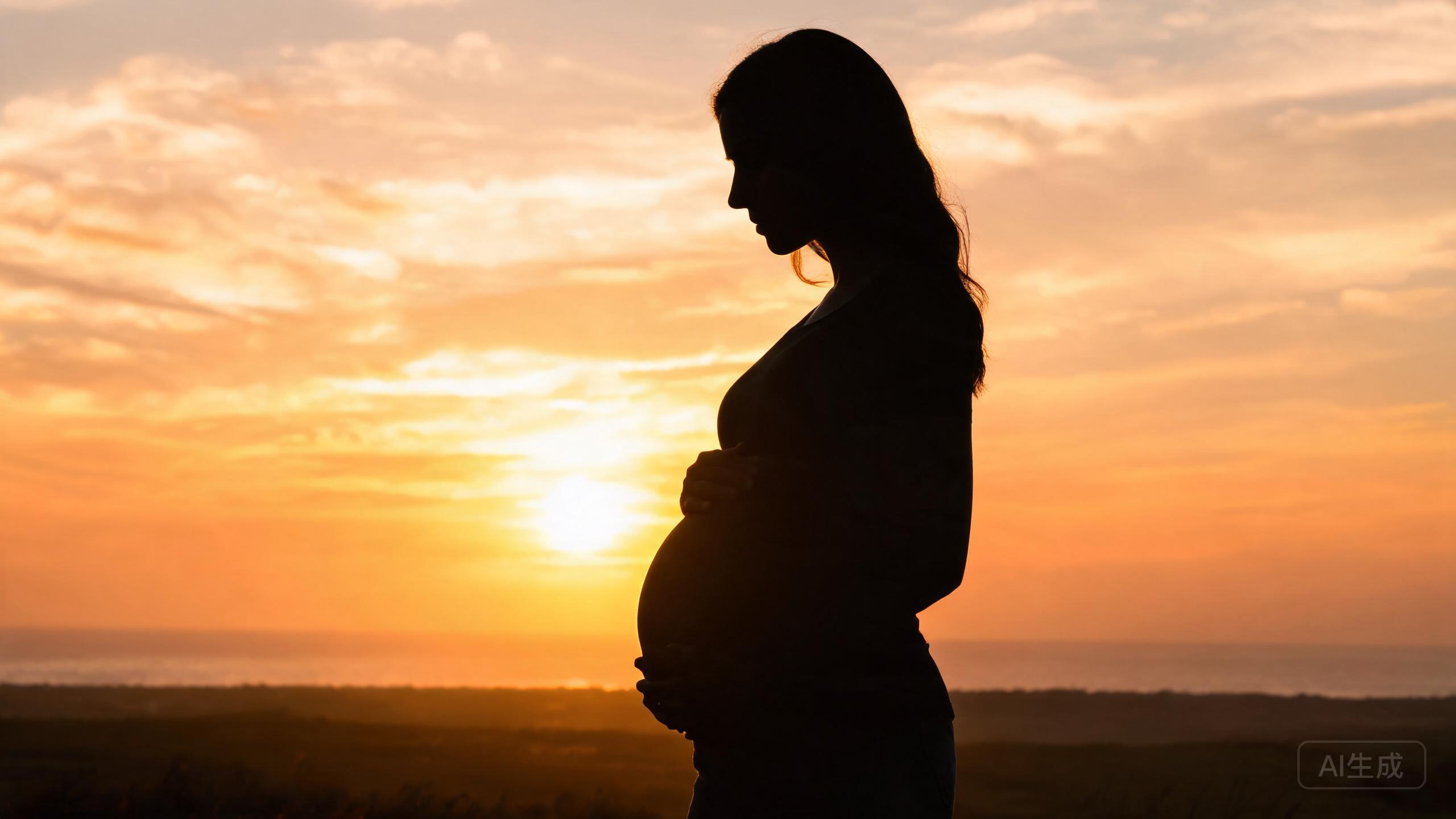 Caring moment between altruistic surrogate mother and intended family Caring moment between altruistic surrogate mother and intended family