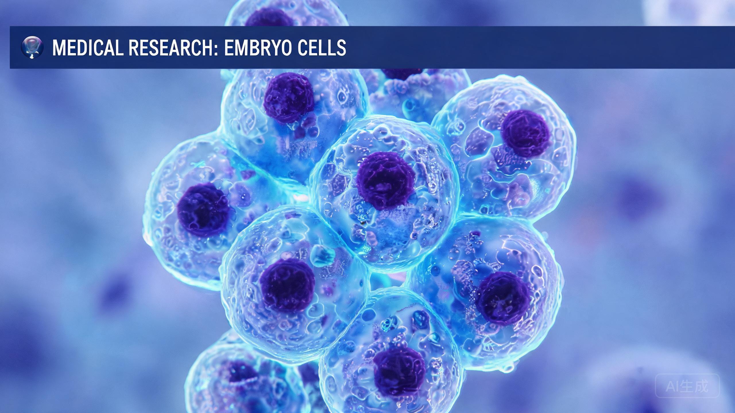 Embryo development under microscope in IVF laboratory Embryo development under microscope in IVF laboratory