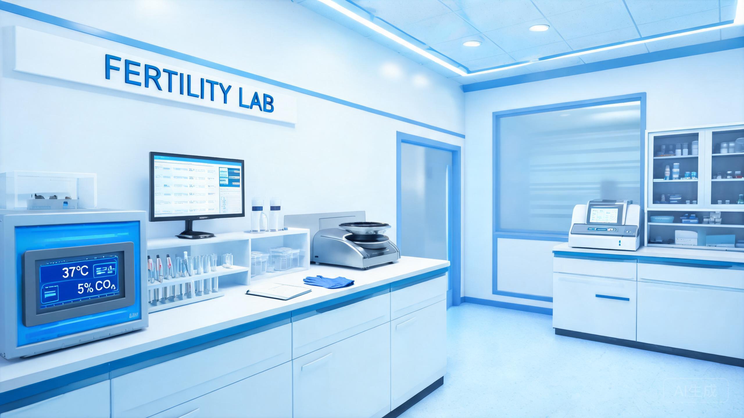 Modern fertility center with cutting edge reproductive technology equipment Modern fertility center with cutting edge reproductive technology equipment