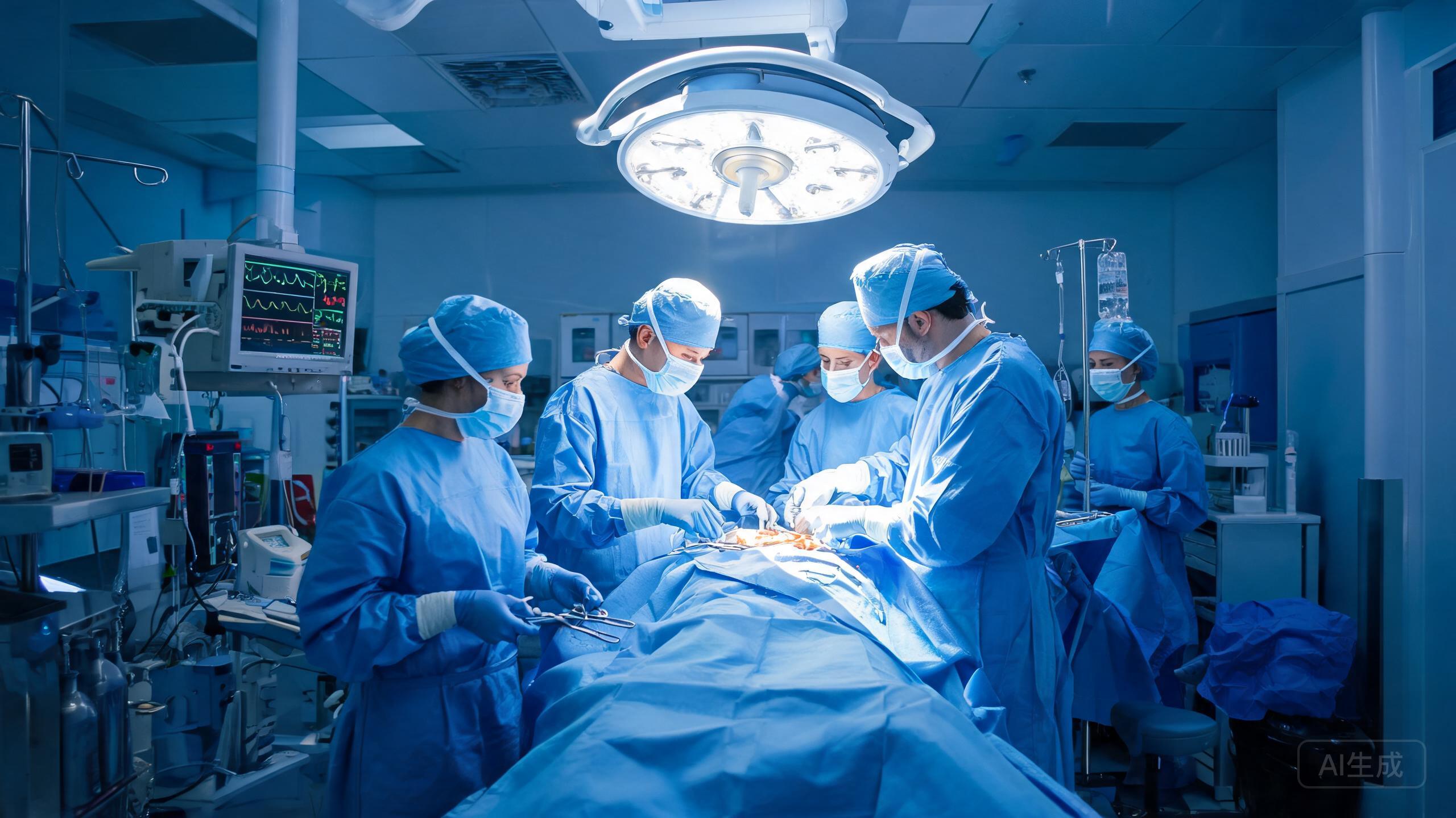 Medical team in operating room Medical team in operating room