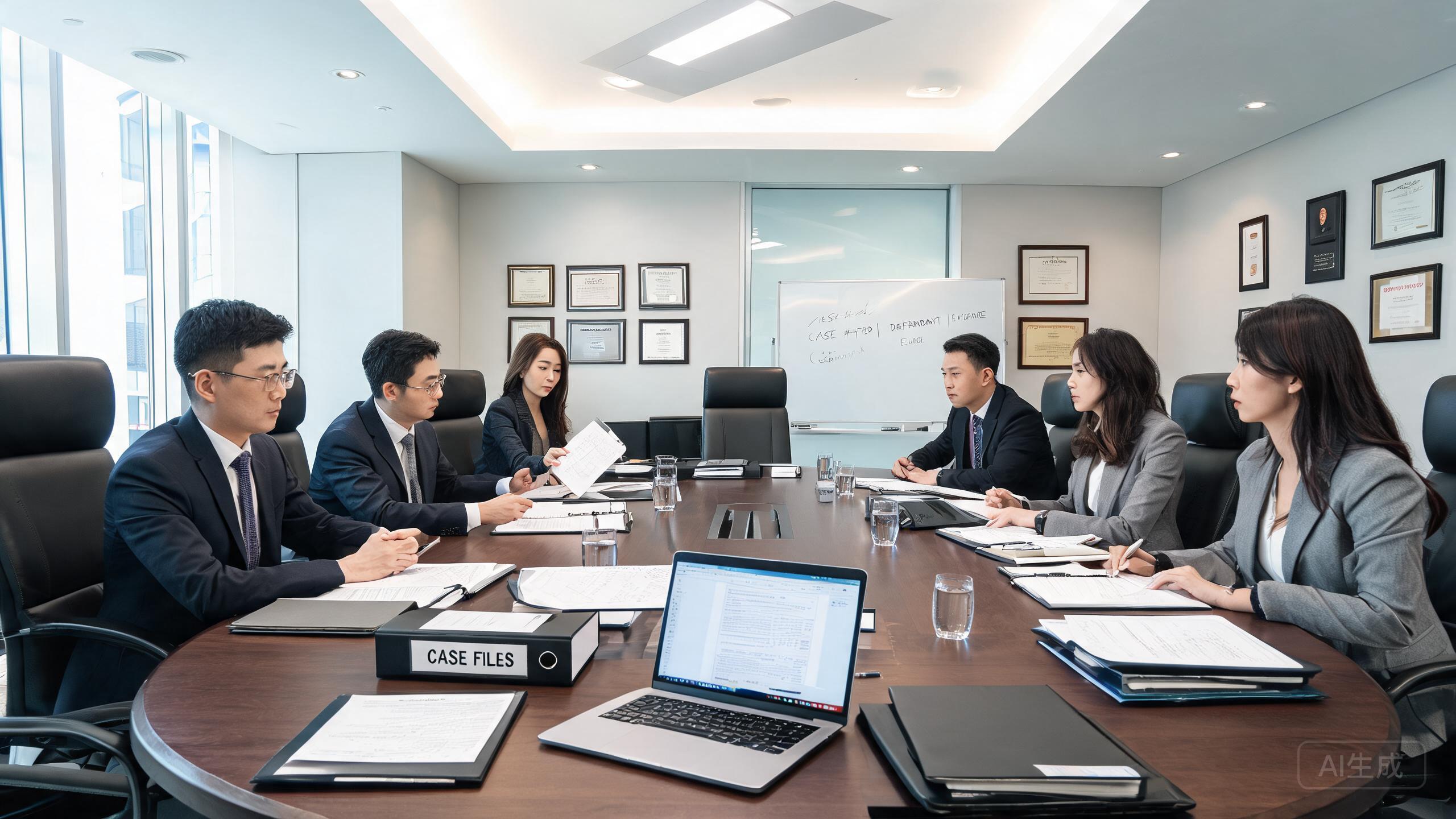 Conference room with legal team analyzing surrogacy documentation Conference room with legal team analyzing surrogacy documentation