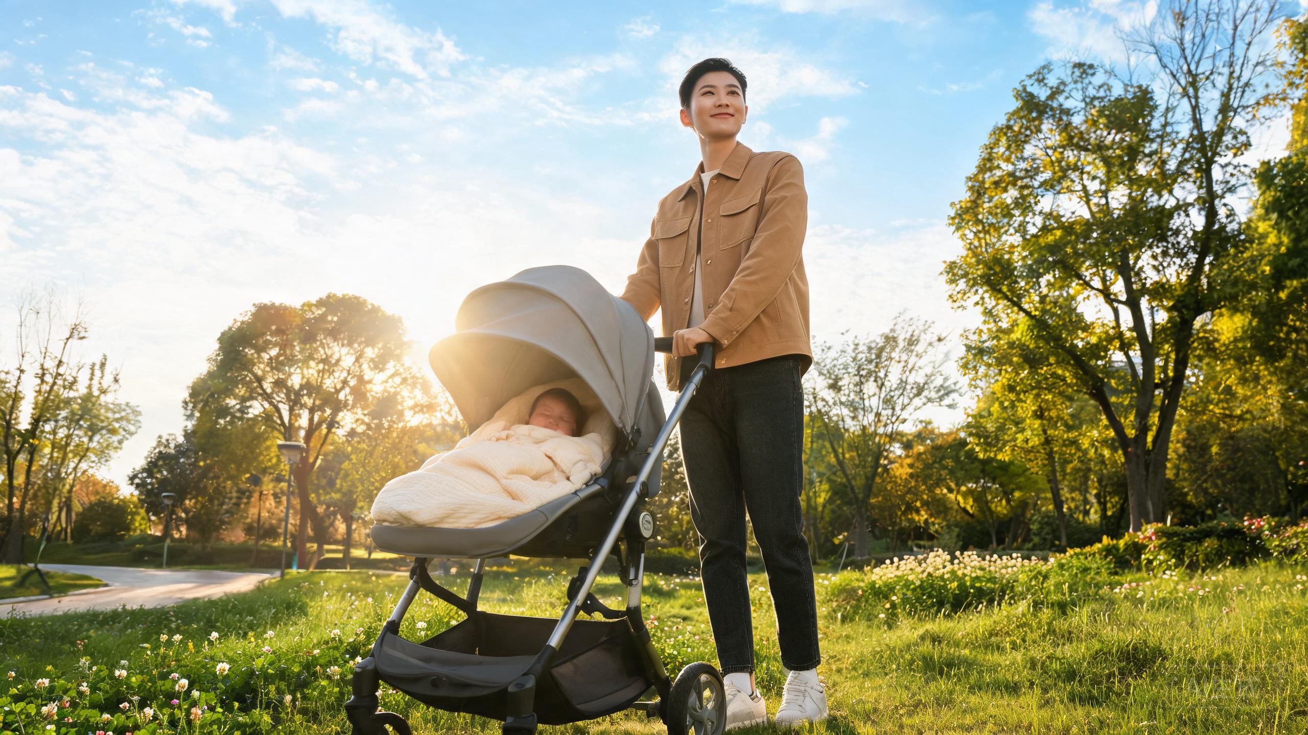 Independent parent preparing nursery for surrogacy baby arrival Independent parent preparing nursery for surrogacy baby arrival